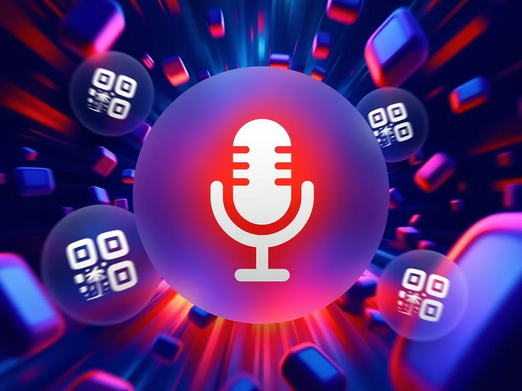 Rickroll QR code generator preview showing prank-card and meme-merch layouts with custom QR codes that open the canonical Rick Astley video