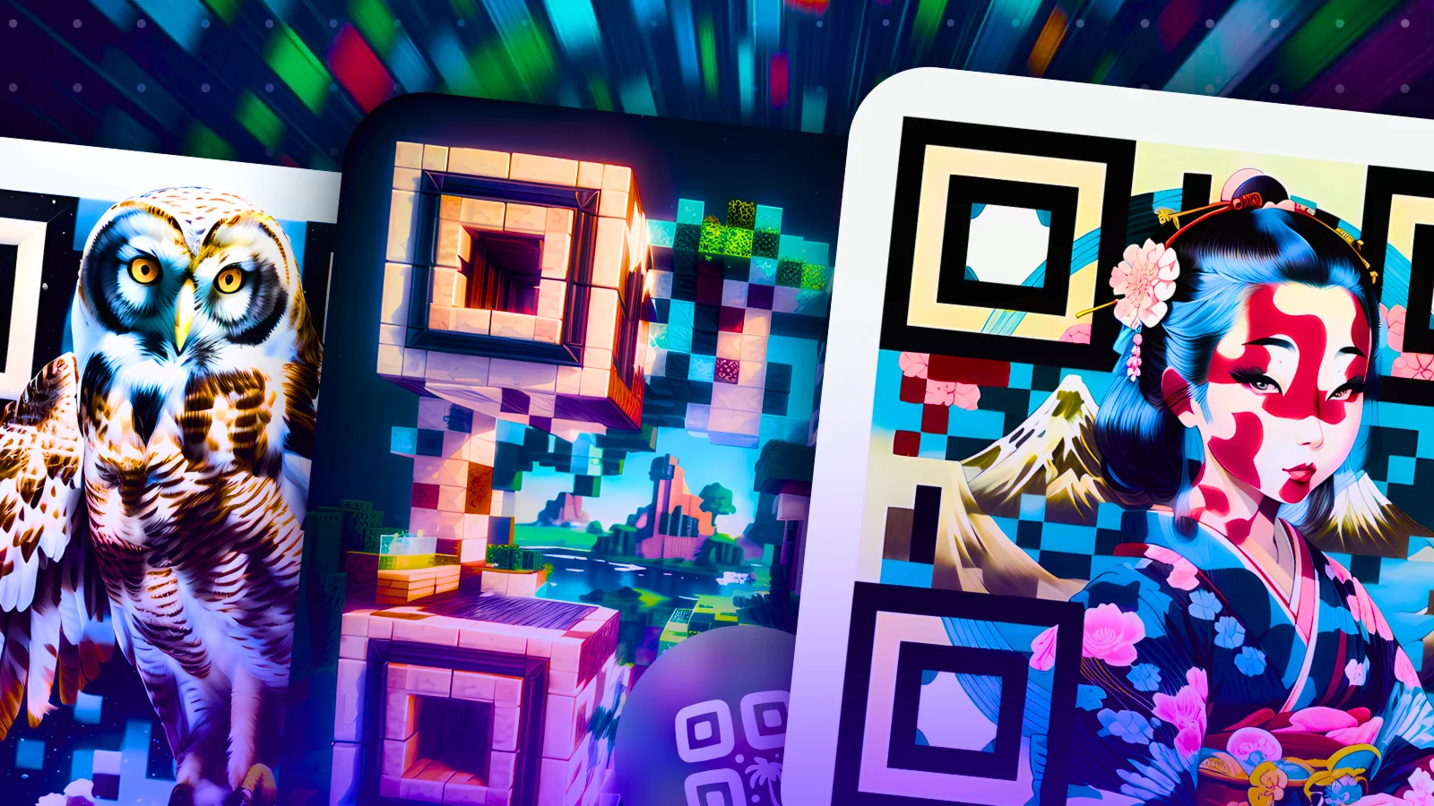 Wifi Logo Password QR Code Template Generator