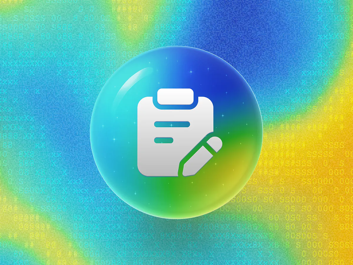 Form QR Code Generator: Free & Customizable Glossy violet 3D orb with a white checklist form icon on a vibrant gradient for the Form QR code generator