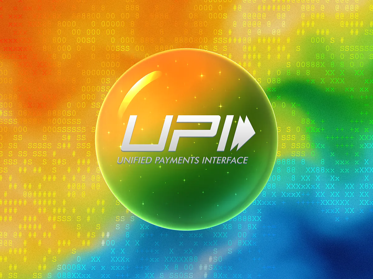 UPI QR Code Generator: Free & Customizable Glossy green 3D orb with a white UPI payment icon on a vibrant gradient for the UPI QR code generator