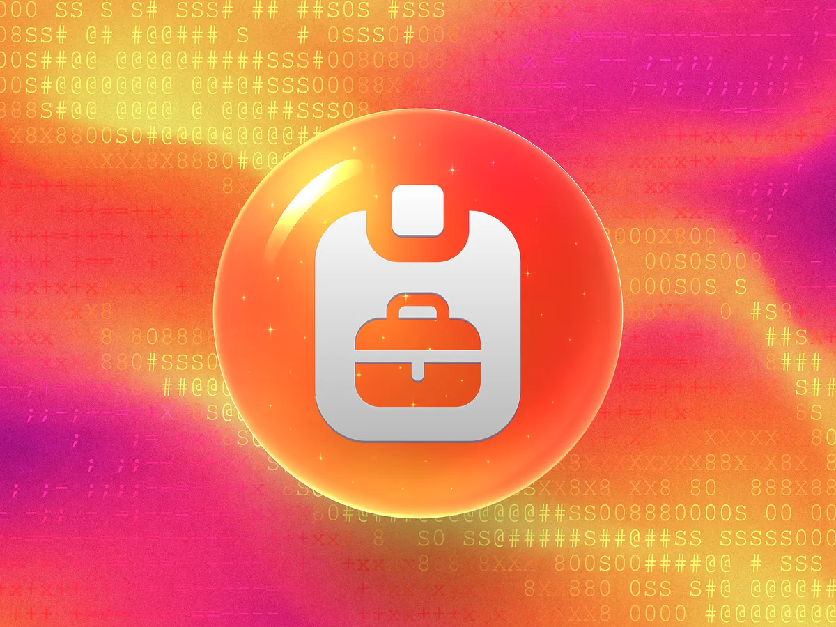 vCard QR Code Generator: Free & Customizable Glossy sky-blue 3D orb with a white contact card icon on a vibrant gradient for the vCard QR code generator
